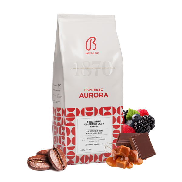 Barbera Aurora 1 kg - zrnková káva