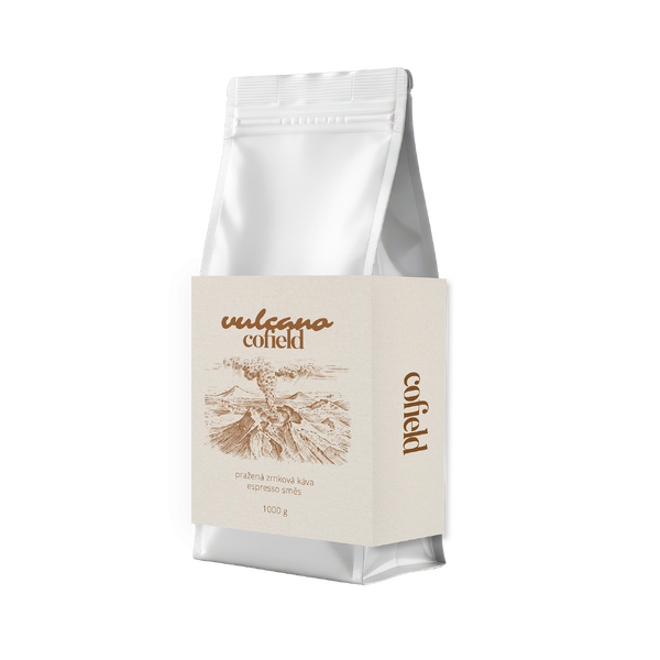 Cofield Vulcano 1000 g - zrnková káva